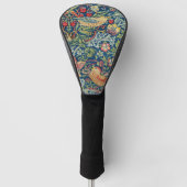 William Morris - Strawberry Thief Golf Headcover (Vorderseite)