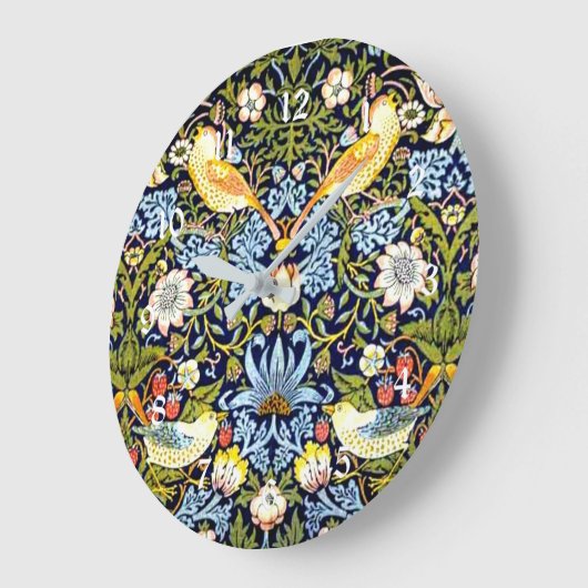 William Morris, Strawberry Thief, Große Wanduhr (Winkel)