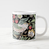 William Morris Strawberry Thief I Black Birds Jumbo-Tasse (Rechts)