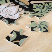 William Morris Strawberry Thief I Black Birds Puzzle (Seite)