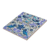 William Morris Strawberry Thief - Invertiert Fliese (Seite)