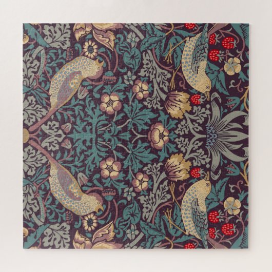 William Morris Strawberry Thief Jigsaw Puzzle (Horizontal)