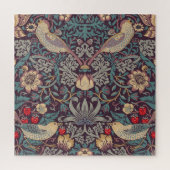 William Morris Strawberry Thief Jigsaw Puzzle (Vertikal)