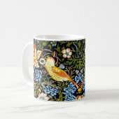 William Morris, Strawberry Thief, Kaffeetasse (Vorderseite Links)
