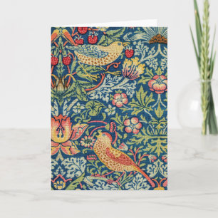 William Morris - Strawberry Thief Karte