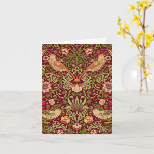 William Morris Strawberry Thief Karte