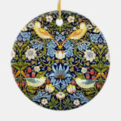 William Morris, Strawberry Thief, Keramik Ornament (Hinten)