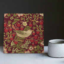 William Morris Strawberry Thief Keramik Tile