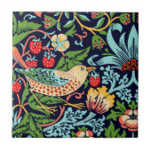 William Morris Strawberry Thief Keramik Tile Fliese (Vorderseite)