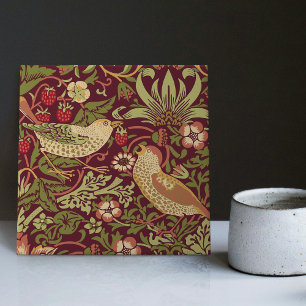 William Morris Strawberry Thief Keramikfliese