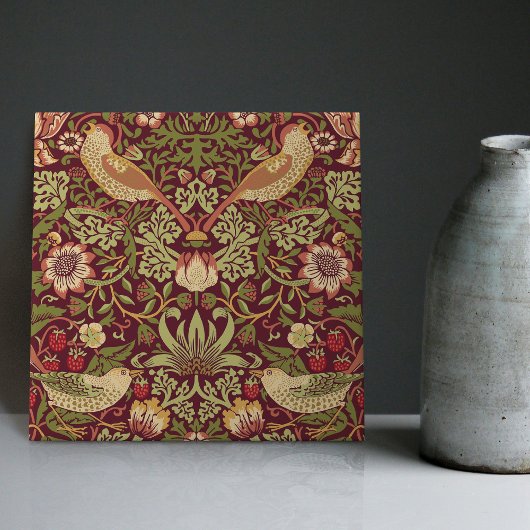 William Morris Strawberry Thief Keramikfliese