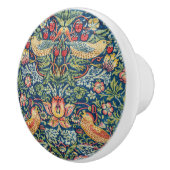 William Morris - Strawberry Thief Keramikknauf (Rechts)