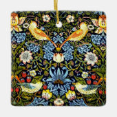 William Morris - Strawberry Thief Keramikornament (Vorderseite)