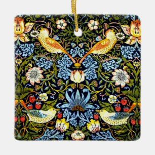 William Morris - Strawberry Thief Keramikornament