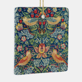 William Morris - Strawberry Thief Keramikornament (Rechts)