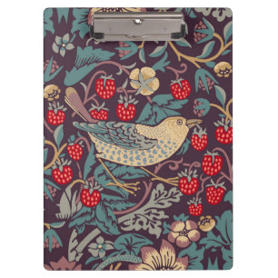 William Morris Strawberry Thief Klemmbrett