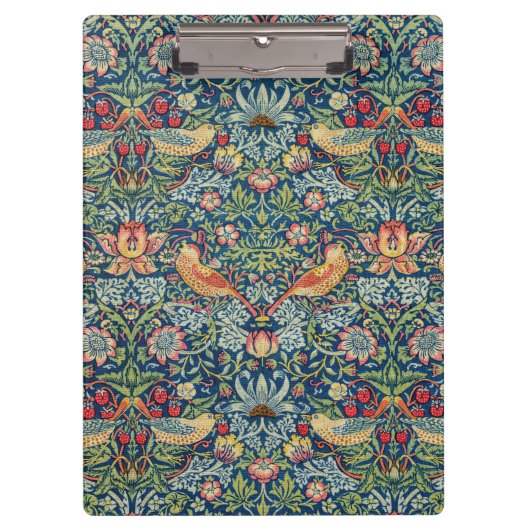 William Morris - Strawberry Thief Klemmbrett (Vorderseite)