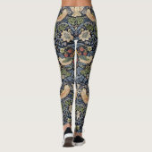 William Morris Strawberry Thief Leggings (Rückseite)