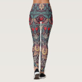 William Morris Strawberry Thief Leggings (Rückseite)