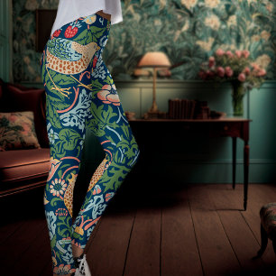 William Morris Strawberry Thief Leggings