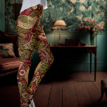 William Morris Strawberry Thief Leggings<br><div class="desc">William Morris Strawberry Diief Design. Fügen Sie Ihren Label-Text hinzu! William Morris war ein englischer Textil-Designer, Künstler, Schriftsteller und Sozialist, der mit der Pre-Raphaelite Brotherhood und British Arts and Crafts Movement assoziiert war. Er gründete eine Designfirma in Partnerschaft mit dem Künstler Edward Burne-Jones und dem Dichter und Künstler Dante Gabriel...</div>