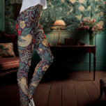 William Morris Strawberry Thief Leggings<br><div class="desc">William Morris Strawberry Diief Design. Fügen Sie Ihren Label-Text hinzu! William Morris war ein englischer Textil-Designer, Künstler, Schriftsteller und Sozialist, der mit der Pre-Raphaelite Brotherhood und British Arts and Crafts Movement assoziiert war. Er gründete eine Designfirma in Partnerschaft mit dem Künstler Edward Burne-Jones und dem Dichter und Künstler Dante Gabriel...</div>