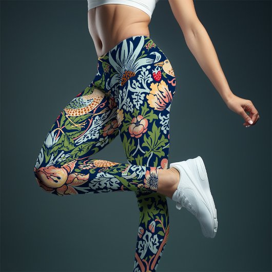 William Morris Strawberry Thief Leggings