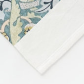 William Morris Strawberry Thief Light Design Fleecedecke (Ecke)