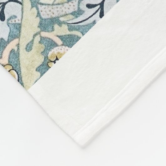 William Morris Strawberry Thief Light Design Fleecedecke (Ecke)