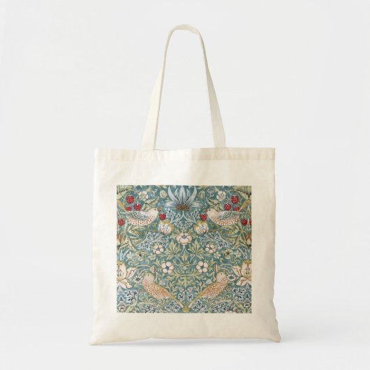 William Morris Strawberry Thief Light Design Tragetasche (Vorne)