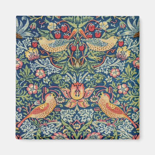 William Morris - Strawberry Thief Magnet (Vorne)