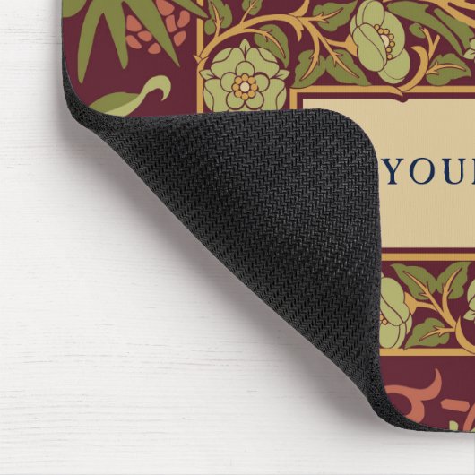 William Morris Strawberry Thief Mouse Pad Mousepad (Ecke)