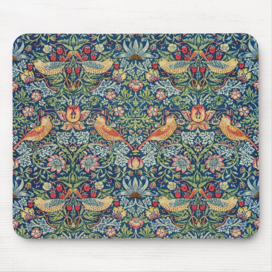 William Morris - Strawberry Thief Mousepad (Vorne)