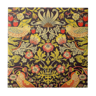 William Morris Strawberry Thief Muster Fliese