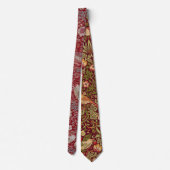 William Morris Strawberry Thief Neck Tie Krawatte (Rückseite)