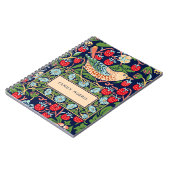 William Morris Strawberry Thief-Notebook Notizblock (Linke Seite)