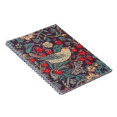 William Morris Strawberry Thief-Notebook Notizblock (Rechte Seite)