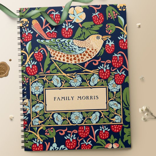 William Morris Strawberry Thief-Notebook Notizblock