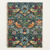 William Morris Strawberry Thief Notebook-Planer Planer (Vorderseite)