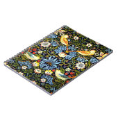 William Morris, Strawberry Thief Notizblock (Linke Seite)