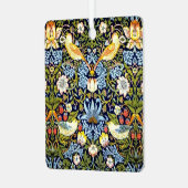 William Morris, Strawberry Thief, Ornament Aus Metall (Vorderseite links)