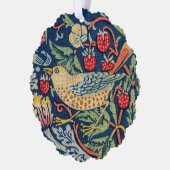 William Morris - Strawberry Thief Ornament Karte (Links)