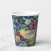William Morris - Strawberry Thief Pappbecher (Vorderseite)