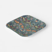 William Morris - Strawberry Thief Pappteller (Gewinkelt)