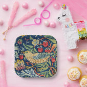 William Morris - Strawberry Thief Pappteller (Party)