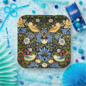 William Morris, Strawberry Thief, Pappteller (Party)