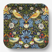 William Morris, Strawberry Thief, Pappteller (Vorderseite)