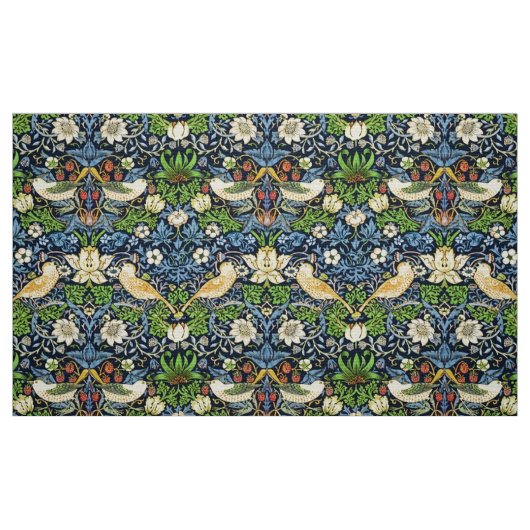 William Morris Strawberry Thief Pattern Stoff (Fat Quarter (45,7 x 55,9 cm))