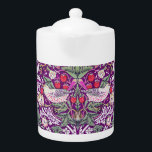 William Morris Strawberry Thief Pattern Teapot<br><div class="desc">Das William Morris Strawberry Diief Pattern besticht durch ein neu gemischtes Kunstwerk von William Morris Strawberry Diief Pattern. Ein perfektes Design für Vintage Liebhaber. Auch als Geschenk.Herzlich besuchen Sie mein Geschäft " loveyouart" für andere oder ähnliche Designs .</div>