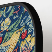 William Morris - Strawberry Thief Pickleball Schläger (Linke Seite)